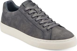 Kenneth Cole Jally Sueded Low Top Sneaker in Dark Gray at Nordstrom, Size 10.5