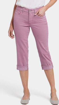 NYDJ Marilyn Straight Leg Capri Jeans in Fairy Falls at Nordstrom, Size 12