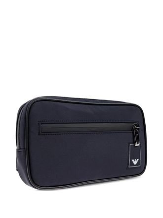 Emporio Armani detachable zip-fastening backpack - Black