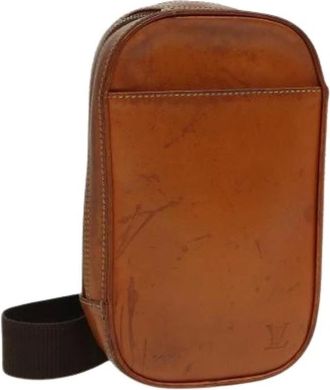 Louis Vuitton Pre-owned Cross Body Bags, female, Brown, Size: ONE SIZE Pre-owned Vintage Cross Body Bag