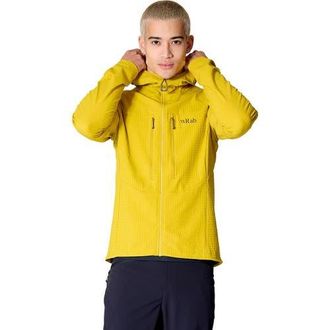 RAB Ascendor Pro Hoodie - Mens in Dark Pollen at Nordstrom, Size X-Large