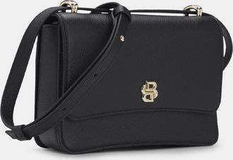 HUGO BOSS Womens Accessories Beyond Crossbody Bag in Black Leather - One Size