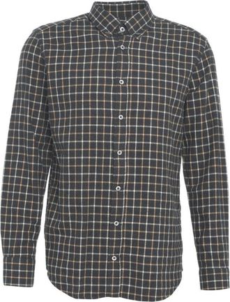 Bastoncino Checkered Shirt With Kent Collar And Buttoned Cuffs