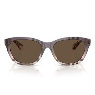 Burberry Sunglasses Be4486 422073 Check Gradient Rose/Brown Women