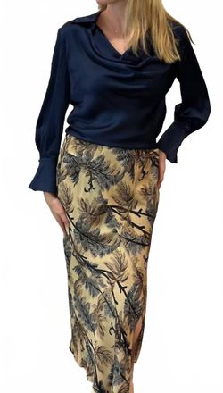 Vix Chantal Skirt In Forest Navy