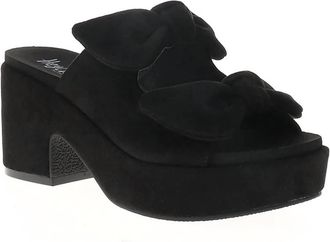 Corkys Footwear Womens Put A Bow On It Sandal In Black