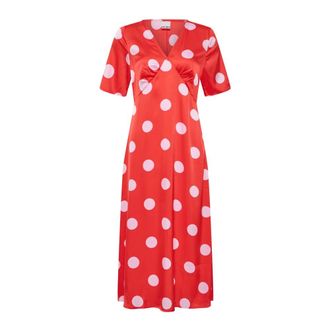 Ichi Vestidos - Dresses - Mujer - Rojo - 2XL