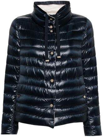 Herno Piumino con effetto lucido - Blu