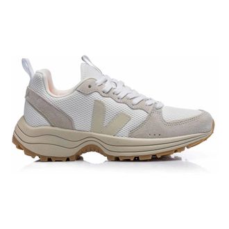 Veja Witte Beige Damessneakers - Dames - Schoenen - Beige - Maat: 36 EU Su&egrave;de