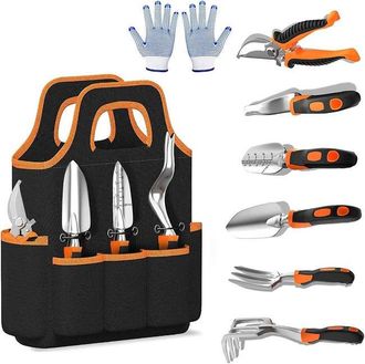 No Brand Herramientas De Jardiner&iacute;a, Juego De 8 Herramientas De Jardiner&iacute;a Resistentes, Herramientas De Jardiner&iacute;a, Un Regalo Adecuado Tanto Para Hombres Como 