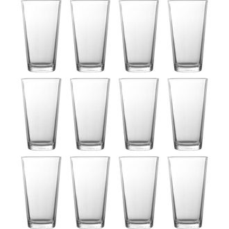 Fortessa Barca Set of 12 Mixing Pint Glasses in Clear at Nordstrom Rack
