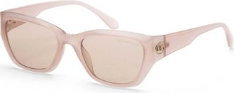 Michael Kors Womens 56 mm Brown Sunglasses