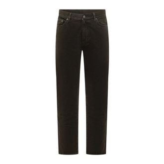 Ermenegildo Zegna Straight Jeans, male, Brown, Size: W36 City Jeans