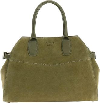 Guess Yulia Small Satchel - Dames - Handtassen - Groen - ONE Size - Tassen