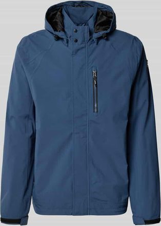Killtec Jacke mit Napoleontasche Modell KOS in Marine, Gr&ouml;&szlig;e XXXL
