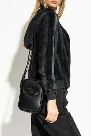 Diesel Shoulder Bag HOLI-D CROSSBODY, Unisex, Black