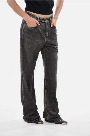Balenciaga Pantaloni 5 Tasche UNISEX in Flanella Effetto Denim Balenciaga