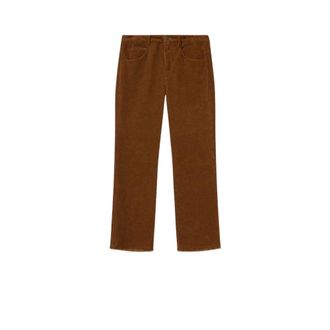 Isabel Marant H26 Star Broeken - Dames - Straight fit broeken - Bruin - L - Broeken
