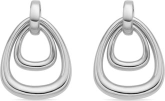 Luxenter oorbellen in 925 sterling zilver rhodiumafwerking - Almiol
