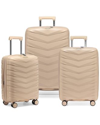 Travelers Choice Happy Living Happy Living Expandable 3Pc Luggage Set