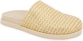 Kensie Paislee Raffia Mule in Platino at Nordstrom Rack, Size 7.5