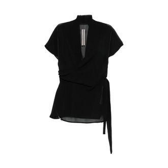Rick Owens Mujer, Blusas y Camisas, Negro, Talla: S