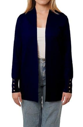 Cyrus Open Front Knit Cardigan in Eclipse at Nordstrom Rack, Size X-Large
