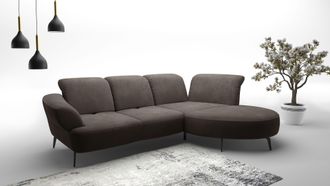 Sit&more Ecksofa »Dance, L-Form, inkl. Sitztiefenverstellung« inkl. Click&Seat, optional mit Kopfteilverstellung