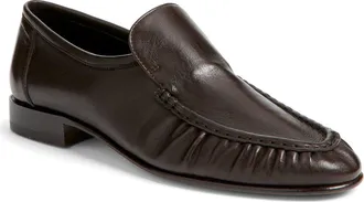The Row Soft Two Loafer in Lacquer Brown at Nordstrom, Size 38.5