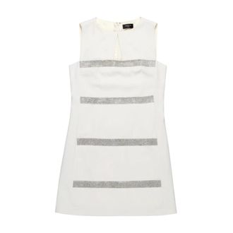 Nenette Short Dresses, female, White, Size: S Abito