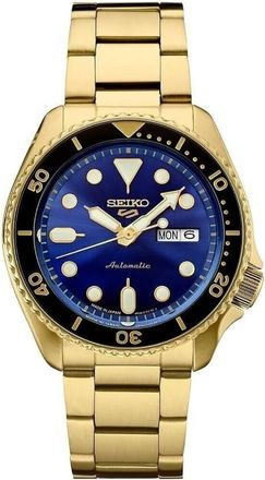 Seiko 5 Sports Automatic Blue Dial Mens Watch SRPK20