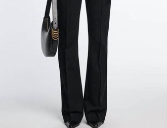 Dorothee Schumacher Punto Milano Bootcut Trousers In Black