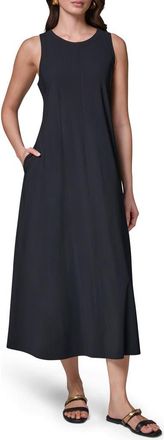 DKNY Sleeveless Midi Dress in Black at Nordstrom, Size X-Small