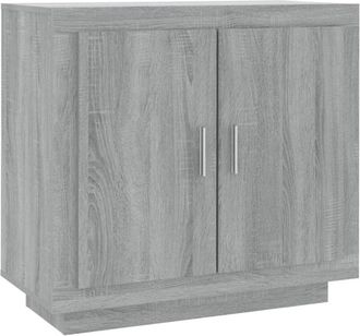 vidaXL Vidaxl - Aparador de madera contrachapada gris Sonoma 80x40x75 cm