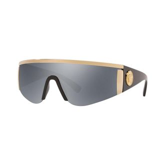Versace Unisex Black Acetate Sunglasses - One Size
