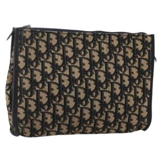 Dior Pre-owned Clutches, female, Multicolor, Size: ONE SIZE Pre-owned Trotter Clutch Bag
