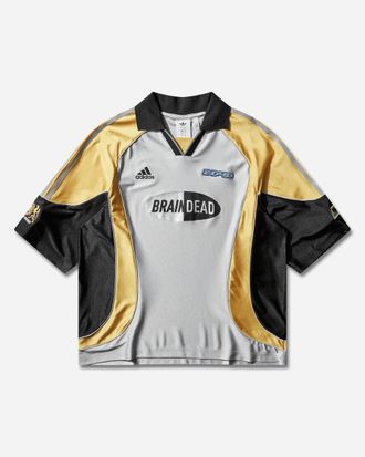 adidas Brain Dead Jersey Silver Metallic