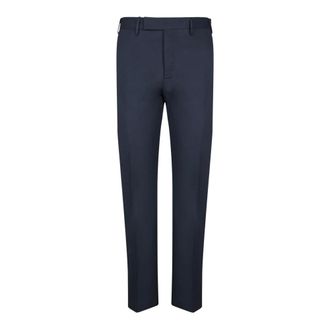 Pantaloni Torino Broeken, Heren, Blauw, M, Leer, Slim-fit broek