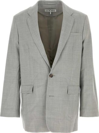 Loewe Grey Wool Blazer