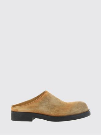 Maison Margiela Mules in Distressed Suede Leather