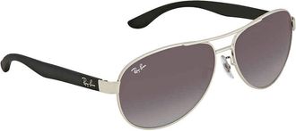 Ray-Ban Ray Ban Grey Gradient Pilot Unisex Sunglasses RB3457 134/8G 59