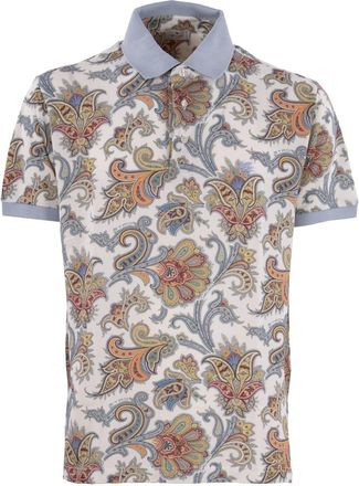 Etro Graphic Printed Polo Shirt