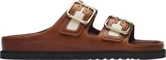 Birkenstock Arizona Bold - female - Birkenstock - Sliders - Brown - 4 UK - Shoes