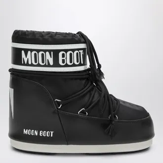 Moon Boot Stivale Icon Low nero in nylon