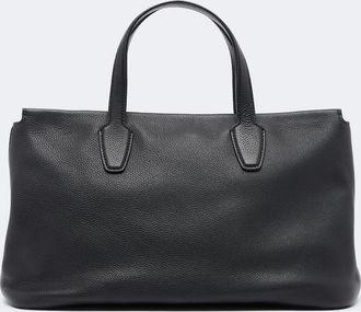 The Row Marcel leather top-handle bag