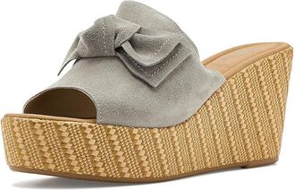 Spring Step Ellyn-Woven Womens Wedge Shoes Grey Suede : EU 41 (US Womens 9.5-10) M