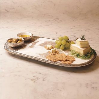 Lunares Dansbury Cheese Board in Silver at Nordstrom
