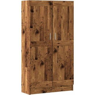 vidaXL Estanter&iacute;a Madera Ingenier&iacute;a Madera Envejecida 82,5x30,5x150 Cm Vidaxl