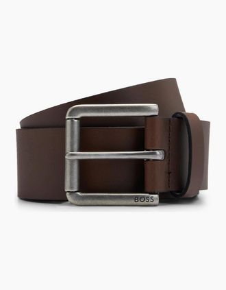 HUGO BOSS Mens BOSS Black Joris Sz40 Belt S1-26 203 Dk Brown - Size: 105 - 40