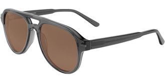Serengeti Eyewear Mateo Polarized SS765004 Mens Sunglasses Grey Size 55